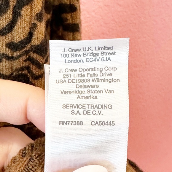 Madewell Tigerized Cameron Ribbed Cardigan Sweater in Coziest Yarn XXS - Picture 9 of 11